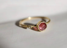 Load image into Gallery viewer, PINK TOURMALINE &amp; DIAMOND RING
